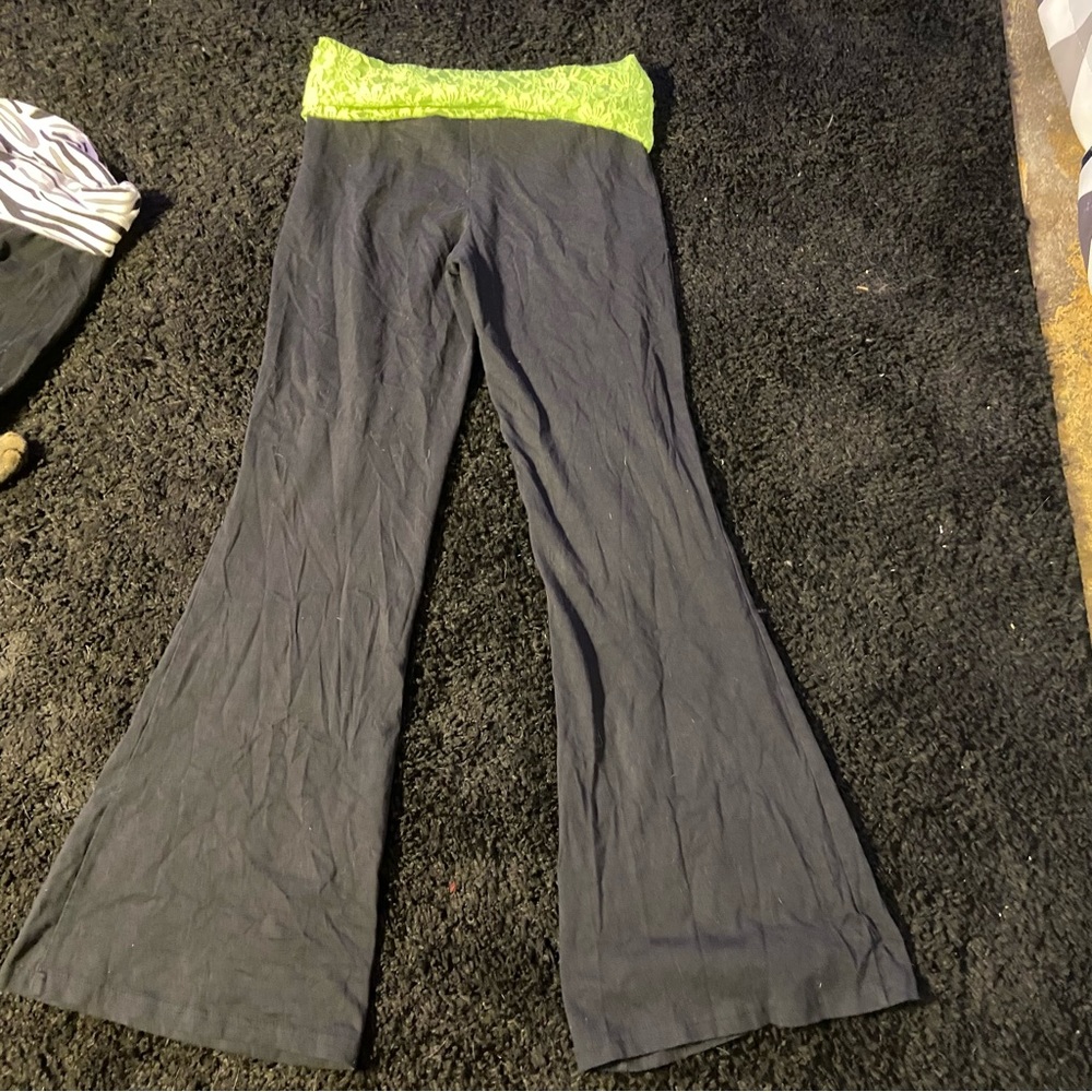 Y2K flare leggings